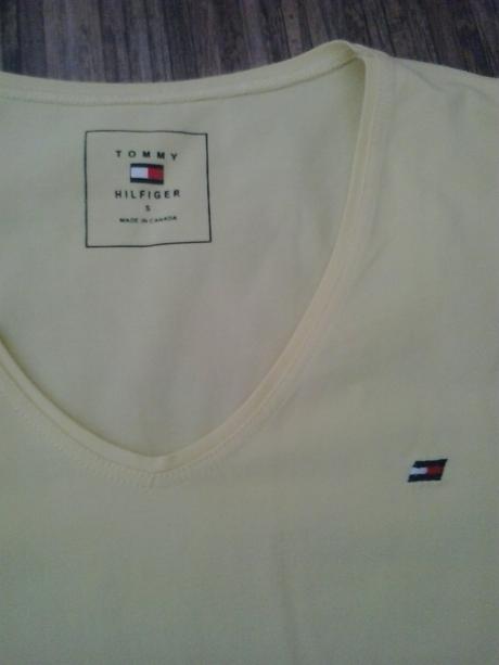 Tričko tommy hilfiger original 1x oblečené, tommy hilfiger,s