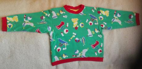 Zateplené bavlnené tričko baby mini, 116