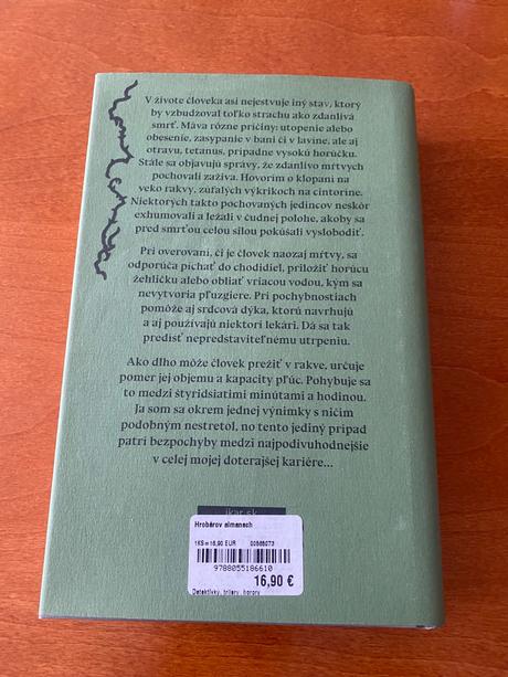 Kniha na predaj hrobarov almanach, 