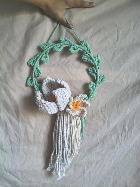 Macrame veniec, 