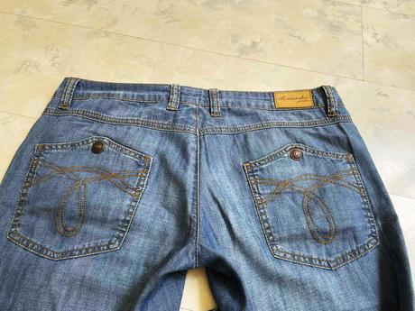 Tenké voľné letné bedrové rifle, m