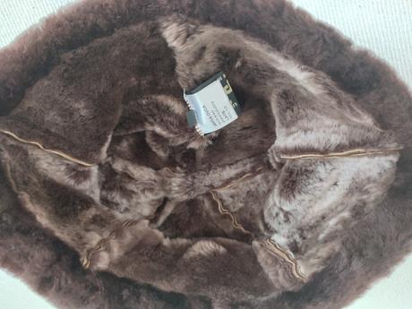 Kožuch + baranica z pravej kožušiny jahňa, 46