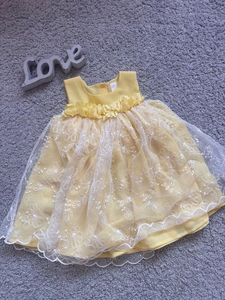 Slávnostné šaty 18-24m, f&f,92