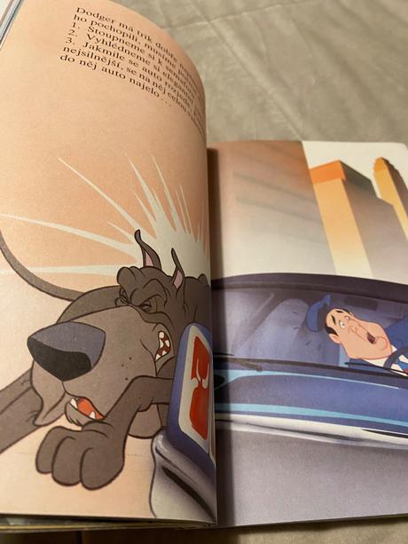 Stará retro kniha oliver & spol walt disney egmont,