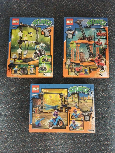 Lego city 60340, 60341 a 60342, 