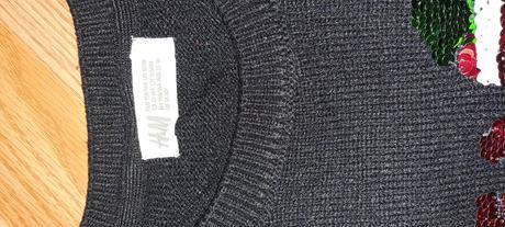Vianočný sveter, h&m,158