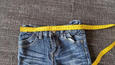 Dievčenské rifle 104 tmavomodré, 104