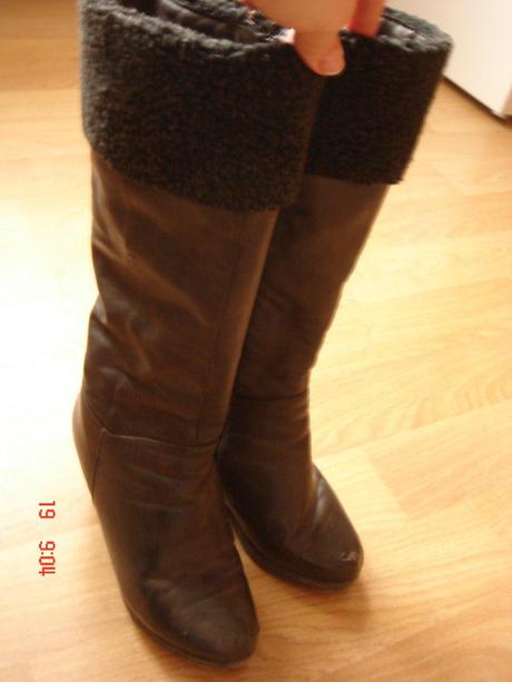 Vysoke platformove teple cizmy na donosenie, 39