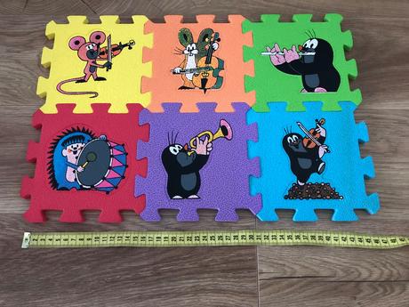 Penové puzle krtko, 