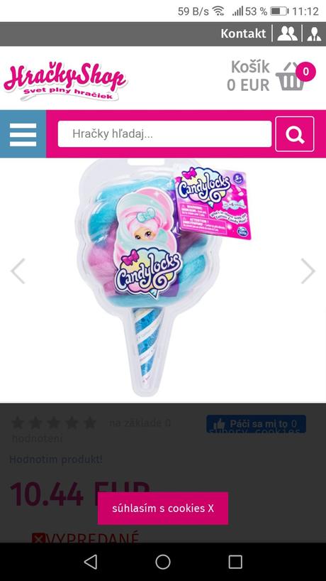 Candylocks spin master babika,