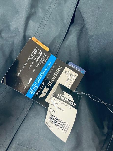 Nová dámska nepremokavá bunda trespass tp50, xs
