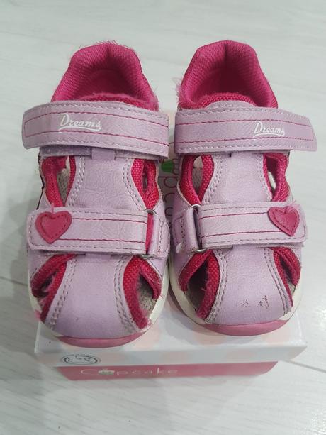 Dievčenské sandálky, deichmann,23