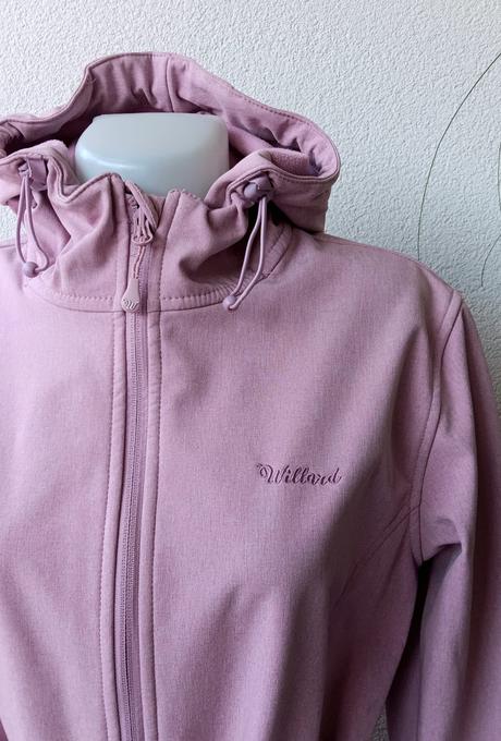 Softshellová bunda s kapucňou, l