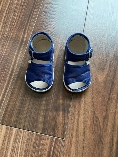 Kožené detské papuče 15 1/2, <17