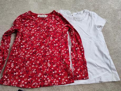 Komplet tričko sukna, h&m,116