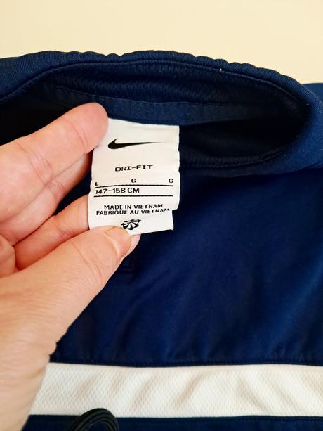 Tmavomodrá nike mikina  11-12r, nike,152