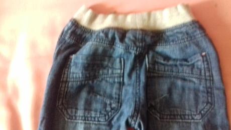 Rifle zn. next  č.92 + tričko zn. lupilu č. 86-92, 92