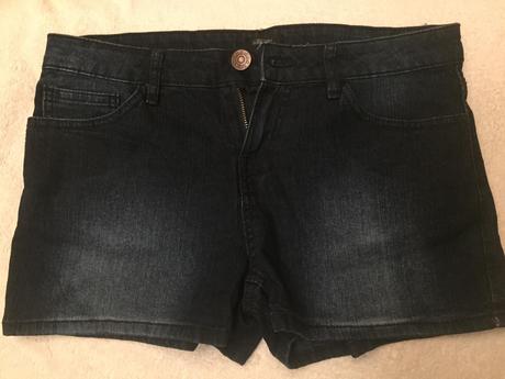 Elastického, rifľové šortky, f&f,36