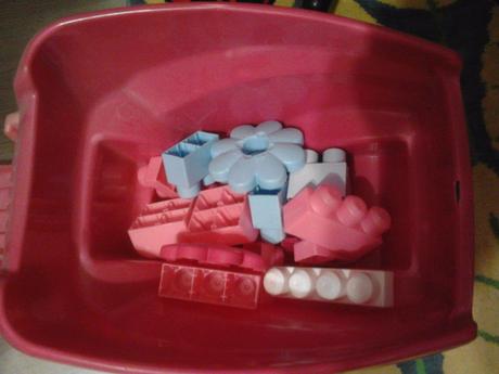 Detský vozík s kockami, 