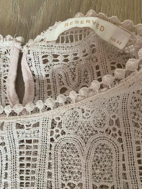 Čipkované dámske šaty, reserved,42