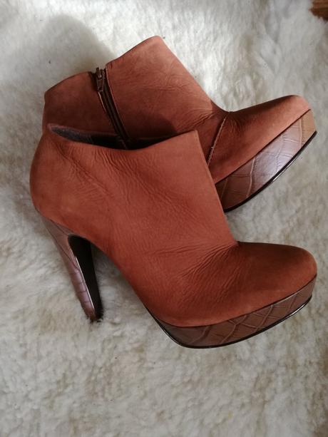 Platformy montonelli kožené, 37