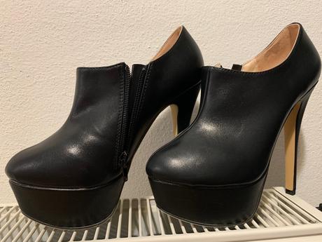 Elegantné topánky na platforme, 37