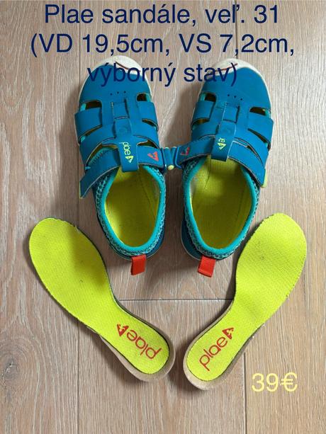 Plae sandále sam, veľ. 31, 31