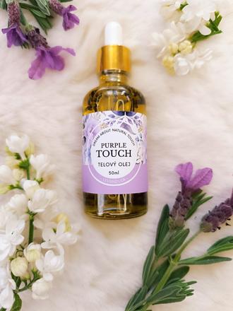 Levanduľový luhovaný telový olej - 50ml/60ml,