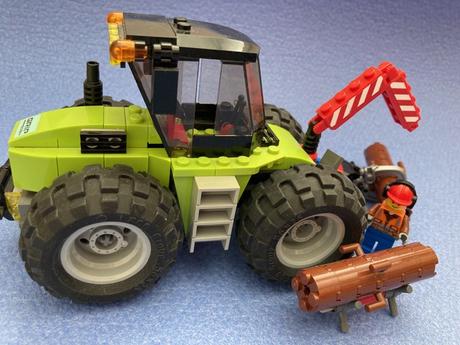 Lego city 60181 lesný traktor,