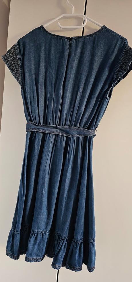 Riflové letné šaty, mayoral,158