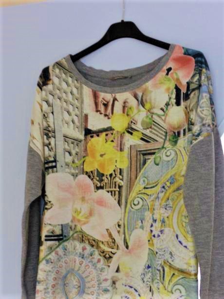 Tričko over size, l