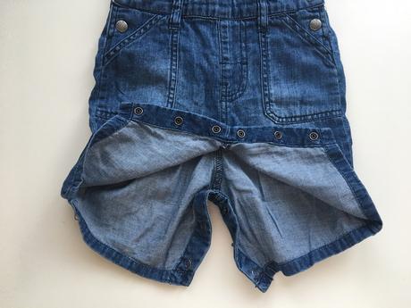 Denimové kraťase, lindex,74
