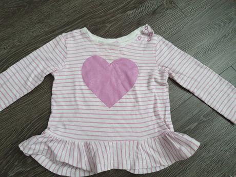 Tričko so srdiečkom, dopodopo,92