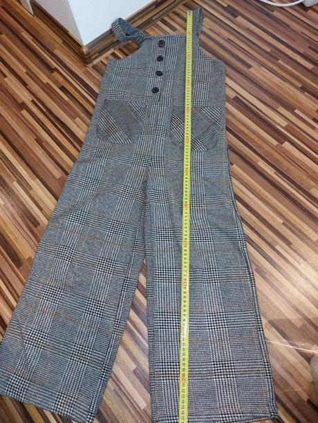 Široké nohavice na traky, zara,158