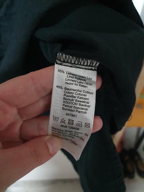 Ľanové šaty, bonprix,50