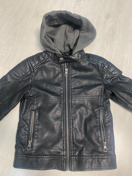 Frajerská koženková bundička, palomino,110