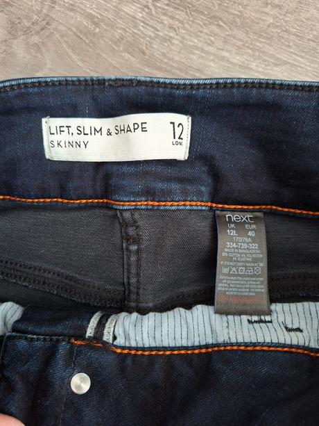 Slim push up dzinsy next, next,m