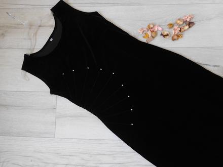 Šaty zamatové pružné elegantné 38v,, 38