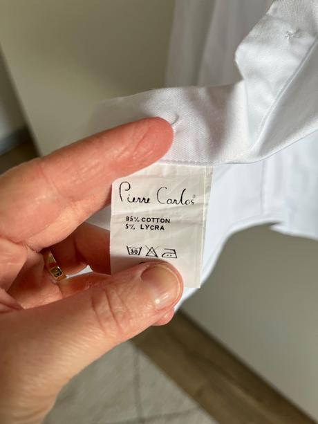 Pánska biela košeľa pierre carlos, m