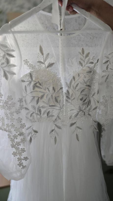 Svadobne saty - boho, nove - puff rukavy, 38