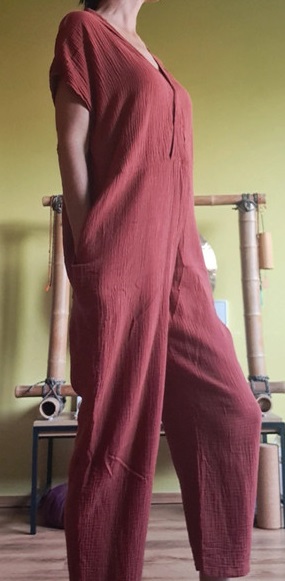 Mušelínový overal ninja retzer, m