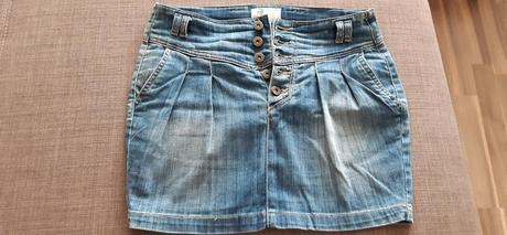 Pull&bear riflová minisukňa, 158