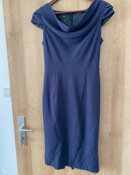 Modré šaty / business šaty, next,xs