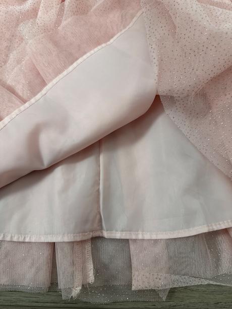 Slávnostné šaty s tylom h&m 122, h&m,122