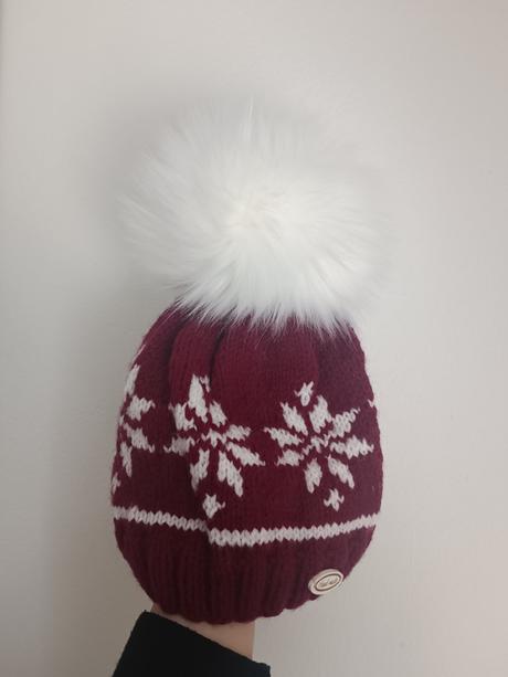Dievčenská zimná čiapka, 54