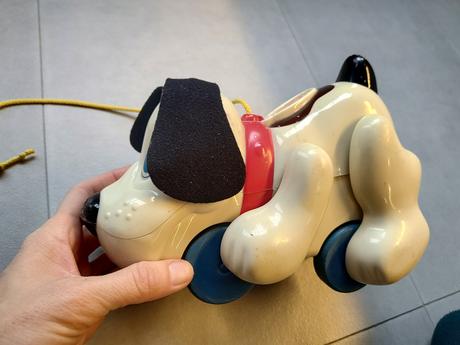 Playskool pes ťahací, vydáva zvuk, 