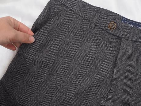 Luxusné vlnené nohavice gardeur, 48