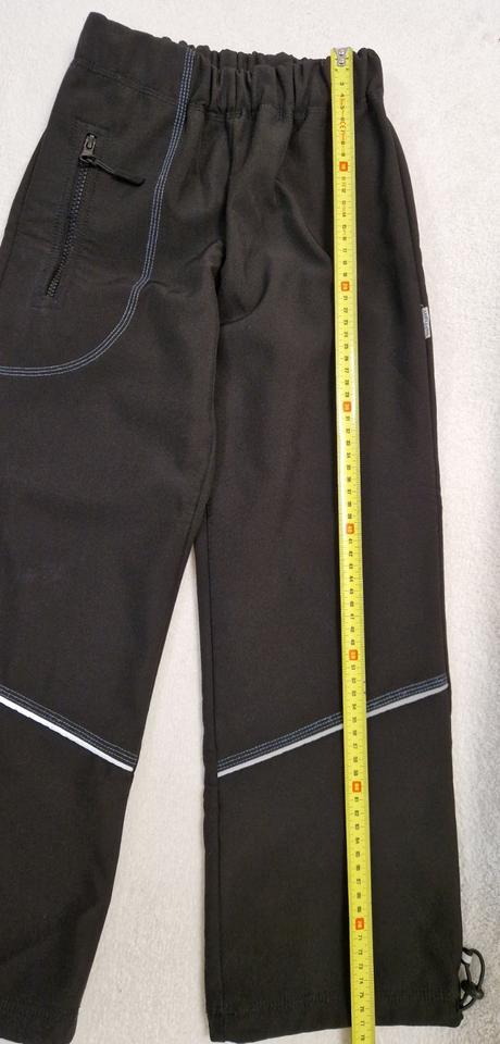 Zateplené softshell nohavice 134, 134