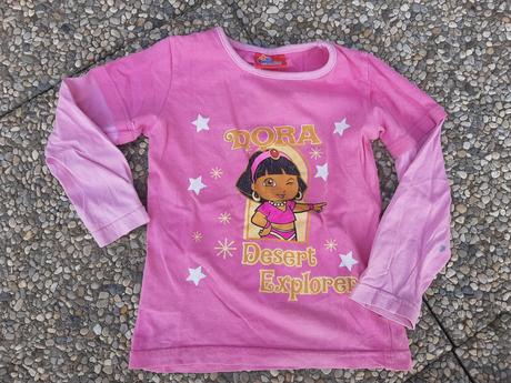 Tričko dora the explorer velk 4/5 rokov., 104