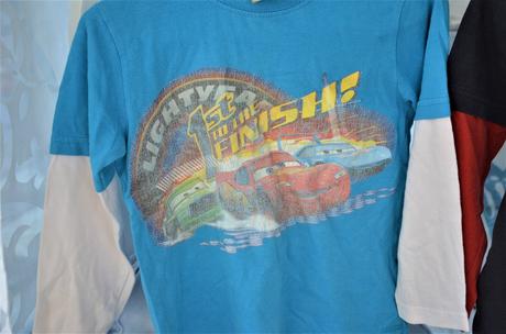 2x tričko mcqueen-104/110, 104